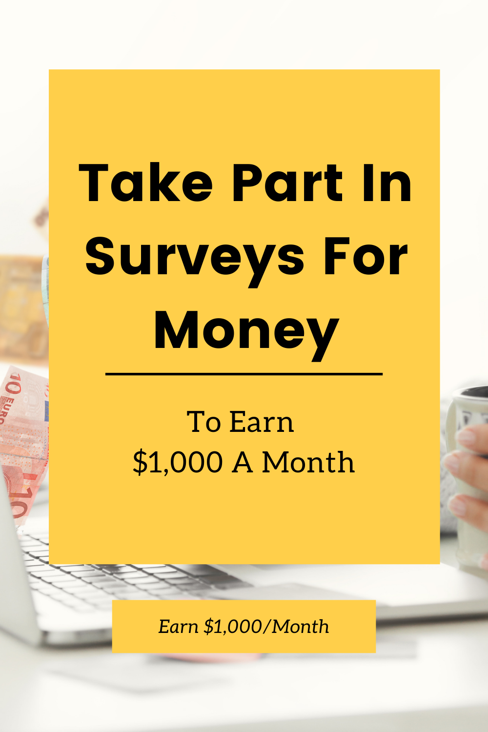 Take part in surveys for money